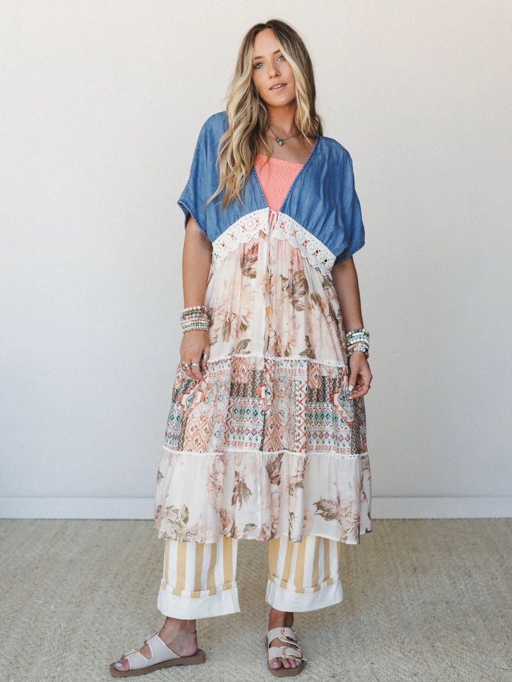 ✨NWOT Easel Sahara Soul Kimono